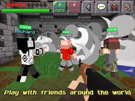 Cops N Crims : Mini Multiplayer FPS Game स्क्रीनशॉट 8