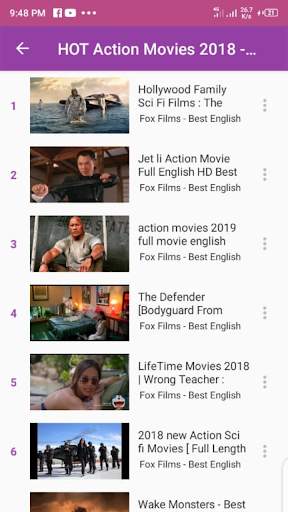 Action Movies screenshot 5