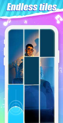 Bad Bunny On Piano Tiles 2020 screenshot 2