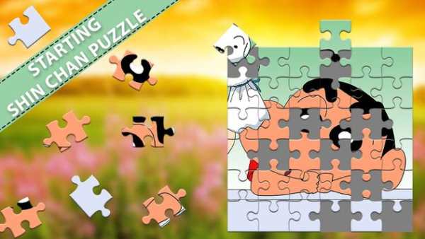 Puzzle For Shin and Chan screenshot 1