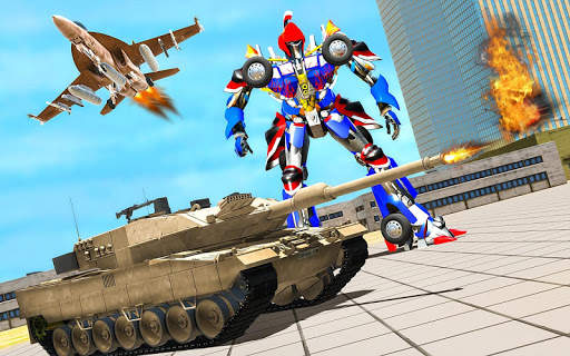 Robot Transform Tank Action Game screenshot 4