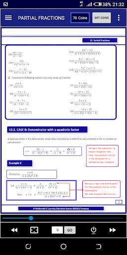 Partial fractions FREE A-Level Pure Math screenshot 4