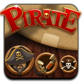 Pirate theme Boutique icon Nautical era icon