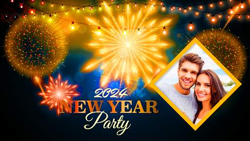 Happy New Year Photo Frame2024 screenshot 15