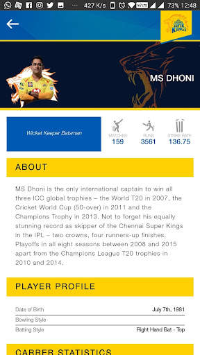 Chennai Super Kings screenshot 5