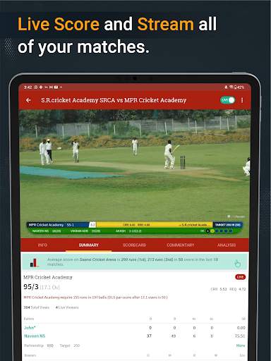 CricHeroes-Cricket Scoring App screenshot 9