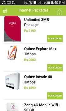 Club3G Packages & Wifi Devices screenshot 4