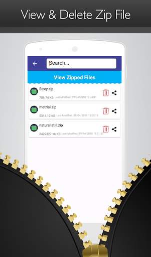 Zip Unzip Tool App Free File Manager screenshot 8