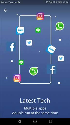 Multiple space - Parallel Accounts‏ screenshot 2