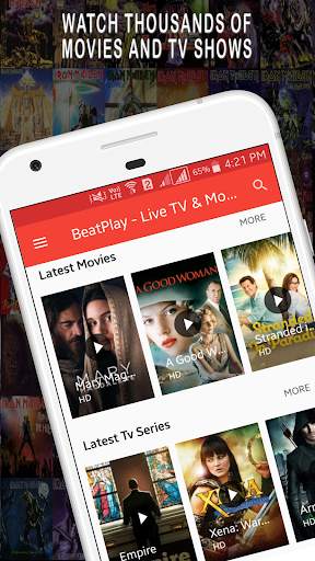 BeatPlay - Free Movies & TV Shows screenshot 1