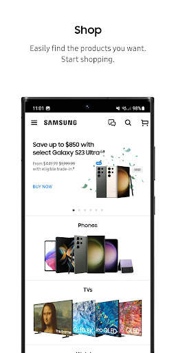 Shop Samsung screenshot 4