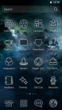 Cloudy CM Launcher Theme screenshot 2