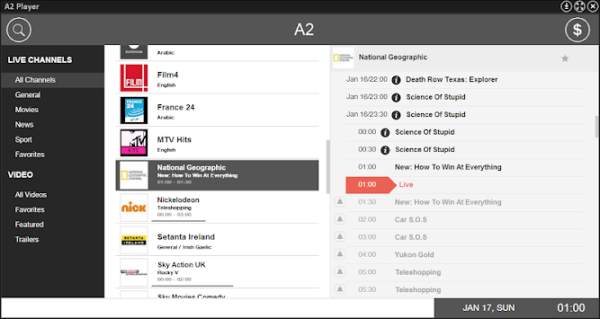 A2 screenshot 2
