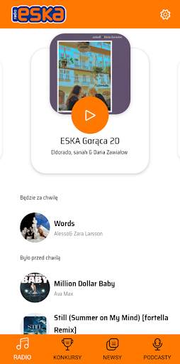 Radio ESKA. Radio internetowe. screenshot 2