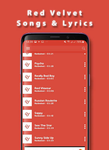 Red Velvet Offline Songs & Lyrics screenshot 2
