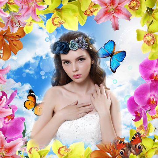 Butterfly Photo Frames أيقونة