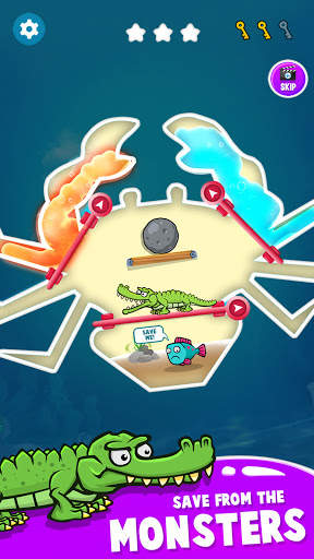Save The Fish - Pin Puzzle Game screenshot 1