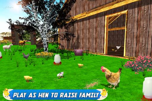 New Hen Family Simulator: Chicken Farming Games screenshot 1