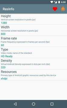 Screen resolution info (ResInfo) screenshot 5