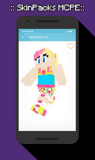 1000  SkinPacks Barbie for Minecraft screenshot 6