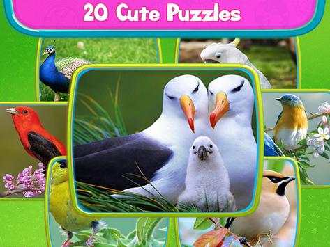 Love Birds Jigsaw puzzle :  Paradise for toddler screenshot 2