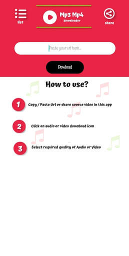 mp3mp4 downloader screenshot 2