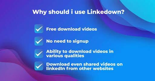 Linkedown - Video downloader for Linkedin screenshot 2