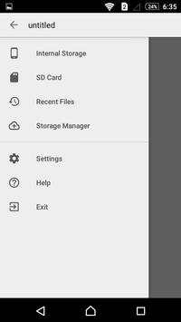 Notepad   for Android, text editor screenshot 2