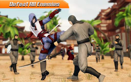 Ninja King Fighting Games: Superhero Kung Fu Fight screenshot 9
