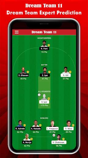 Dream Team 11 Dream App Expert screenshot 2