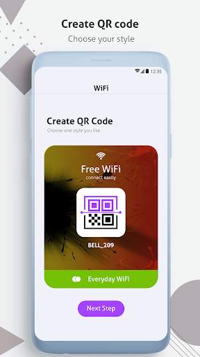 WiFi QR Code Generator - WiFi QR Code Scanner 2021 screenshot 4