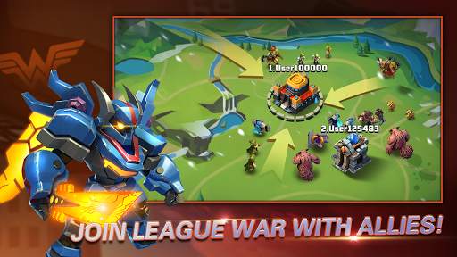Heroes Brawl: Monster Clash - Defense Zombies screenshot 1