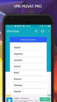Unlimited VPN Private screenshot 2