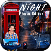 Night Photo Editor icon