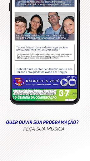 Radio Eu e Você - radioeuevoce.com.br screenshot 3
