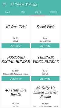 My Telenor Packages 2018 screenshot 4