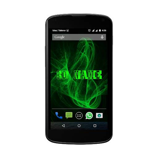 3D LED My Name Live Wallpaper screenshot 5