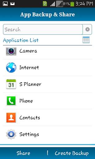 App Backup & Share screenshot 2