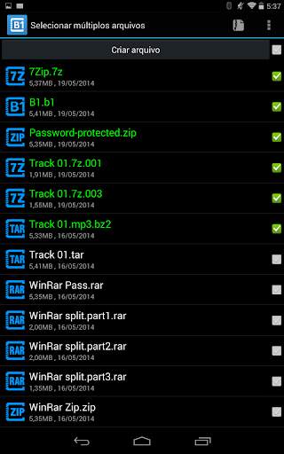 B1 Archiver zip rar screenshot 5