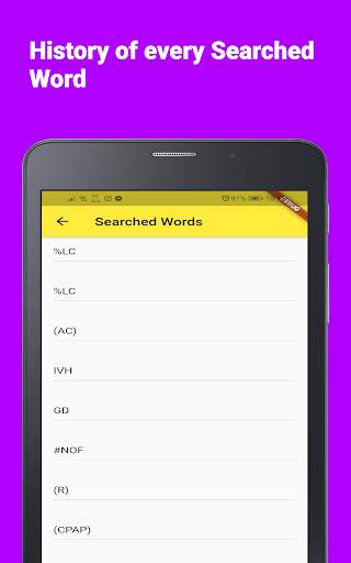 Medicos Abbreviation :Medical Short Form Offline screenshot 9