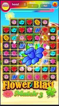 Flower Blast Match-3 Game screenshot 5