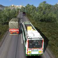 Driving Bus games Offroad 3D logo