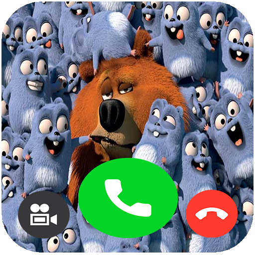 Grizzy and the cool lemmings fake call video icon