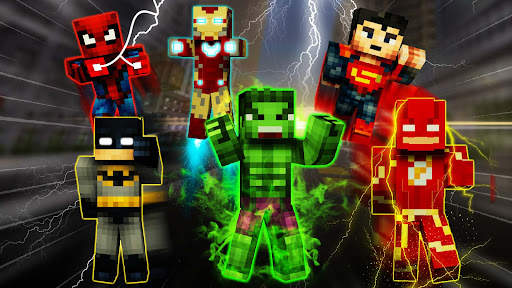 Superheroes Mod for Minecraft screenshot 1