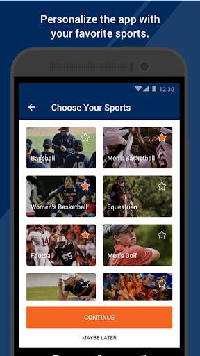 Auburn Athletics screenshot 1
