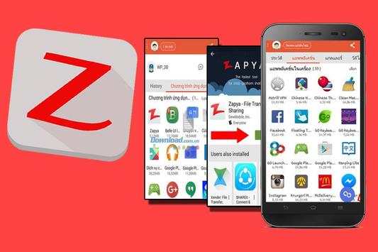Tips for zapya file transfer, Sharing screenshot 3
