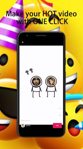 Funny Face Video Photo Maker screenshot 1