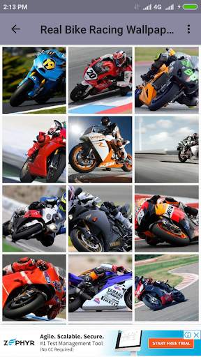 Real Bike Racing Wallpaper screenshot 1