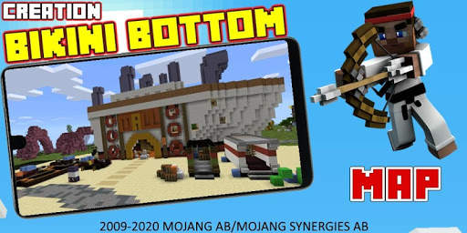 Bikini Bottom City Map [Mobs Mod] screenshot 2