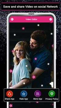 Glitter Photo Effect Video Maker With Music screenshot 6